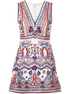 расшитое бусинами платье мини Alice+Olivia