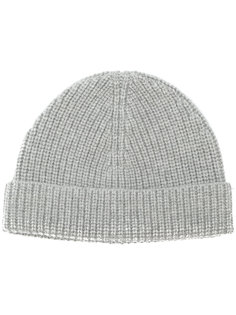 ribbed beanie hat Lanvin