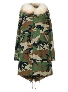 camouflage parka coat Furs66