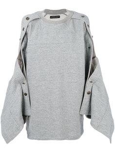 popper sleeve sweatshirt Y / Project