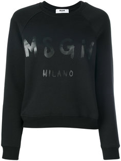 толстовка с логотипом  MSGM
