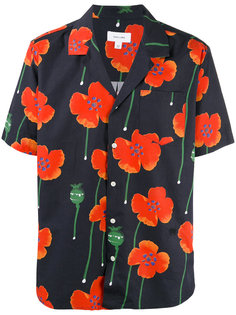 рубашка с короткими рукавами и цветочным принтом  Soulland