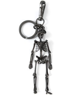 брелок со скелетом Alexander McQueen