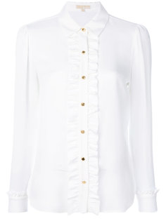блузка с длинными рукавами и оборкой  Michael Michael Kors
