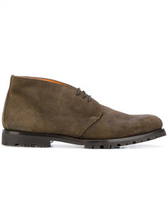 contrast lining desert boots Andrea Ventura