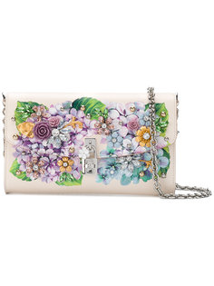 сумка на плечо с цветочным украшением Dolce  Dolce & Gabbana