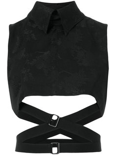 strapped crop top Ann Demeulemeester