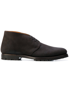 contrast lining desert boots Andrea Ventura