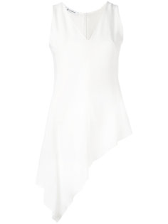 асимметричный топ с V-образным вырезом Dondup