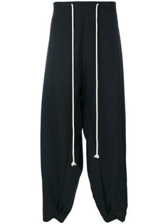 drawstring track pants Yuiki Shimoji