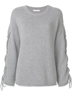 свитер с завязками на рукавах  See By Chloé