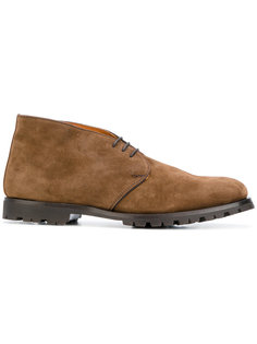 contrast lining desert boots Andrea Ventura