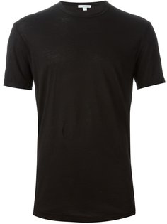 футболка с круглым вырезом  James Perse
