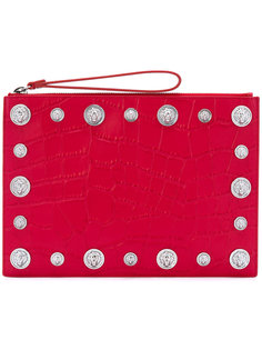 lion head crocodile effect clutch Versus