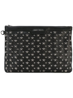 Derek studded document holder Jimmy Choo