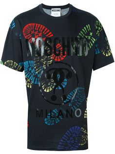 футболка с принтом Moschino