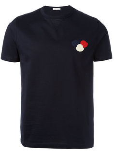 футболка слоготипом Moncler