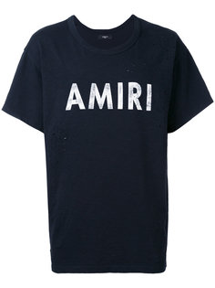 футболка с принтом-логотипом Amiri