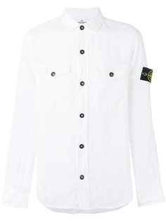 рубашка с заплаткой на рукаве Stone Island