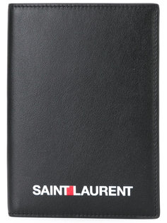 обложка для паспорта с логотипом  Saint Laurent