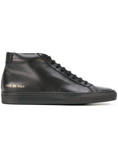 хайтопы с золотистой деталью Common Projects