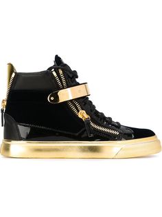 хайтопы на молнии  Giuseppe Zanotti Design