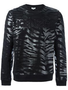 толстовка Tiger Stripes  Kenzo
