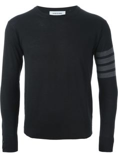 свитер с с контрастными полосками   Thom Browne