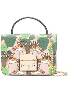 mini Metropolis giraffe crossbody bag Furla