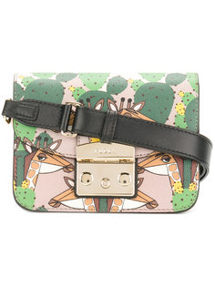 mini Metropolis giraffe shoulder bag Furla