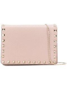 Valentino Garavani Rockstud chain clutch Valentino