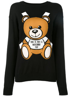 джемпер вязки интарсия Moschino