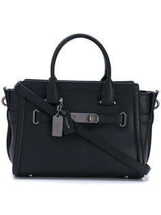 flip lock tote  Coach