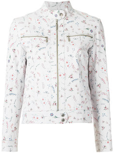 printed leather jacket Olympiah