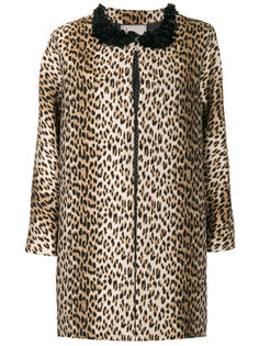 леопардовое пальто Antonio Marras