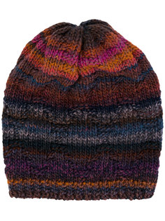 striped knitted beanie Missoni