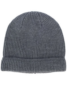 ribbed knit beanie  Canali