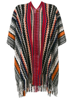 трикотажное пончо Mantella Missoni