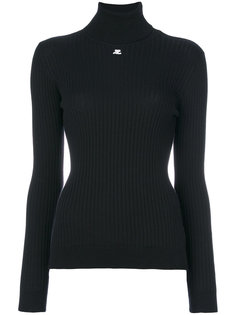 джемпер с высоким горлом Courrèges