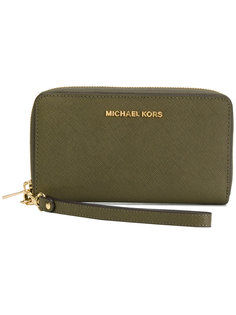 кошелек на молнии Michael Michael Kors