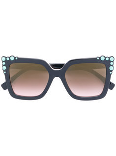 солнцезащитные очки в квадратной оправе Fendi Eyewear