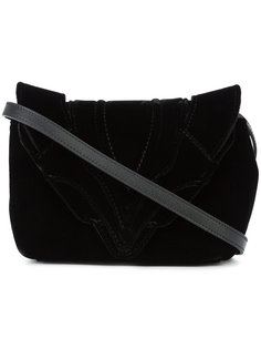 stitch detail crossbody bag Elena Ghisellini