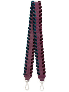 бархатная плетеная лямка на сумку  Orciani