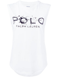 футболка с принтом-логотипом Polo Ralph Lauren