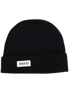 Hiver 87 patch knitted hat A.P.C.