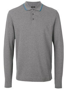 рубашка-поло с длинными рукавами Z Zegna