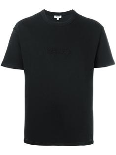 футболка с вышитым логотипом Kenzo