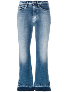 укороченные расклешенные джинсы  Calvin Klein Jeans