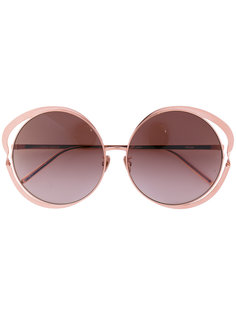 круглые солнцезащитные очки Linda Farrow Gallery