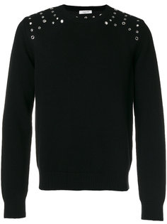 джемпер с люверсами Valentino